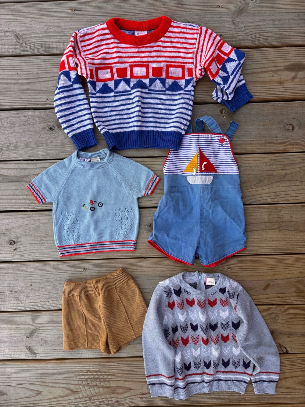 Lot of vintage boys clothes